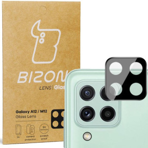 Szkło Bizon Lens na aparat do Galaxy A12 / M12