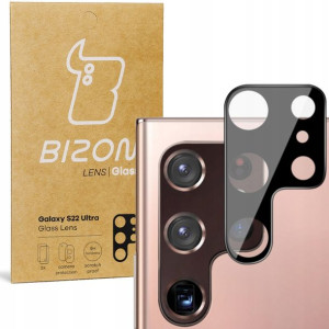 Szkło Bizon Lens na aparat do Galaxy S22 Ultra