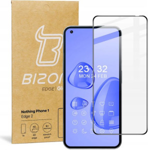 Szkło hartowane Bizon Edge 2 do Nothing Phone 1