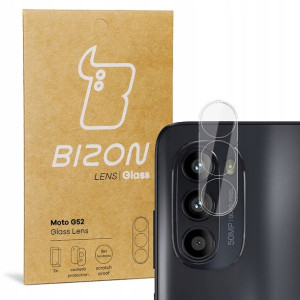 Szkło hartowane Bizon na aparat do Moto G52 szybka