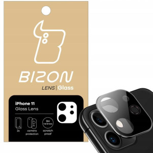 Szkło na aparat do iPhone 11, Bizon Lens, obiektyw