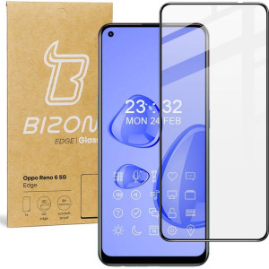 Szkło hartowane Bizon Edge do Oppo Reno 6 5G