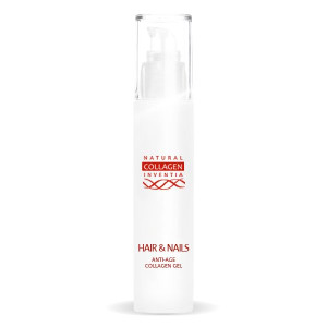 Natural Collagen Inventia Hair & Nails Gel 30ml - żel kolagenowy do włosów