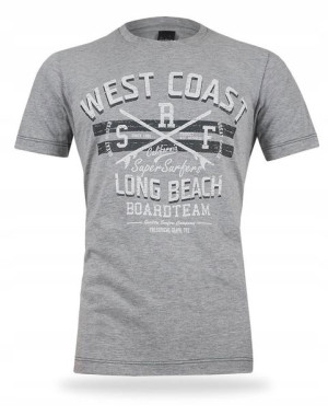 Tshirt Koszulka Podkoszulek Męski West C. L melanż
