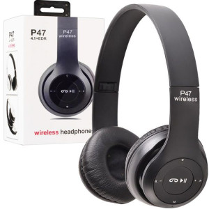 Słuchawki Bezprzewodowe P47 Bluetooth Mikrofon Mp3