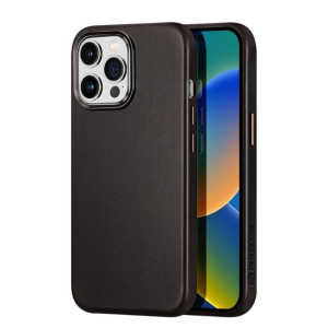 Etui Dux Ducis Naples MagSafe Apple iPhone 14 Pro ciemnobrązowy