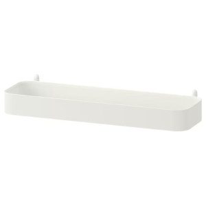 IKEA SKADIS Półka do tablicy perforowanej biała 28x9x3cm