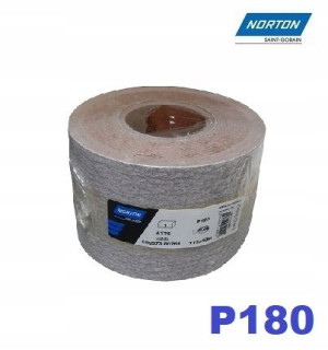 Papier ścierny Norton A275 rolka 115mmx50m P180