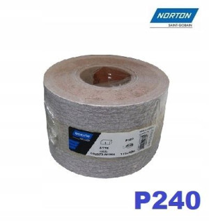 Papier ścierny Norton A275 rolka 115mmx50m P240