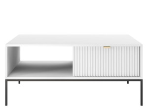 STOLIK kawowy 104 cm ŁAWA na nóżkach Nowellon