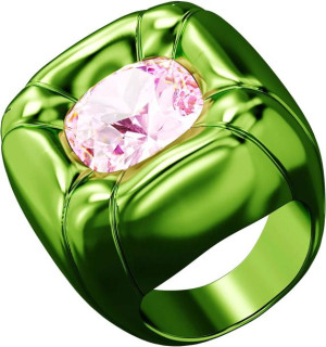 SWAROVSKI - Pierścionek Dulcis Green r. 52