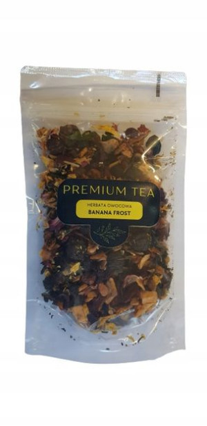 Herbata owocowa BANANA FROST aromatyczna 50g