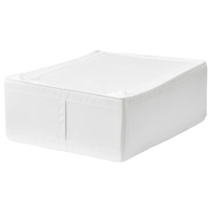 IKEA SKUBB pojemnik pudełko organizer do szuflady biały 44x55x19cm