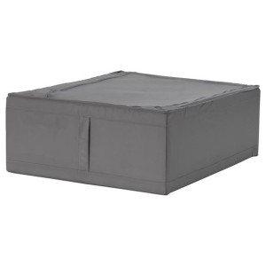 IKEA SKUBB pojemnik pudełko organizer do szuflady szare 44x55x19cm