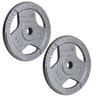HMS Obciążenia Żeliwne Talerze Hammertone 2x5 kg