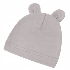 Samiboo Bambusowa Czapeczka Newborn 0-3m Szary