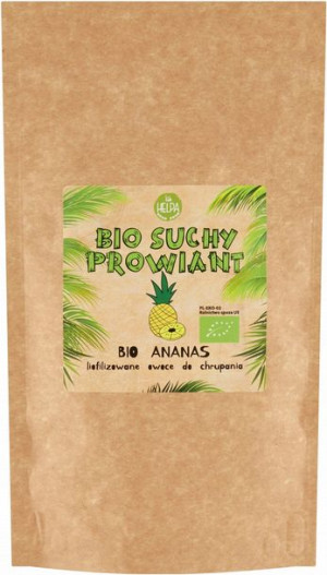Helpa Bio Suchy Prowiant Liofilizowana Ananas 20g