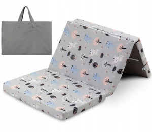 Materac Turystyczny Składany 120x60cm Jelonk Torba