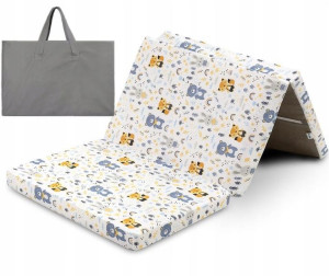 Materac Turystyczny Składany 120x60cm Miś + Torba