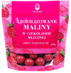 Formelo Liofilizowane Maliny W Czekoladzie Torebka