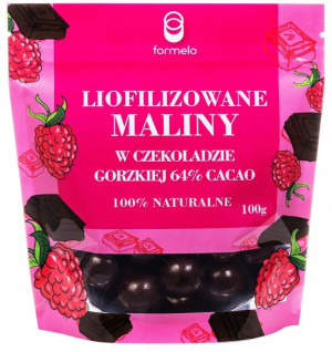 Formelo Liofilizowane Maliny W Czekoladzie Torebka