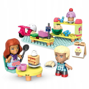 Mega Bloks Construx Barbie Cukiernia Gwr32