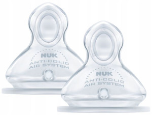 Nuk FC Plus Silikonowy Smoczek 0-6m M 709245 2szt