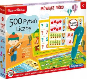 Interaktywne Mówiące Pióro 500 Pytań: Liczby 5+
