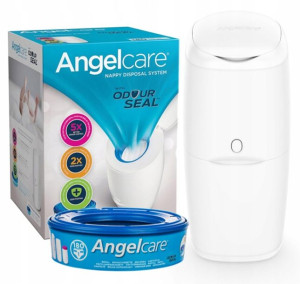 ANGELCARE POJEMNIK KOSZ na Brudne Zużyte PIELUCHY