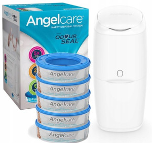 ANGELCARE POJEMNIK KOSZ Zużyte Pieluchy 5 WKŁADÓW