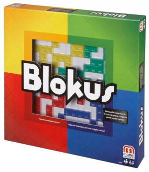 Gra Rodzinna Logiczna Blokus Bjv44