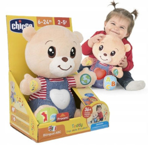Chicco Miś Teddy Okazujący Uczucia PL/EN 6m+ 9252