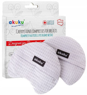 Akuku Kompresy Na Piersi Z Pestkami Wiśni 0634