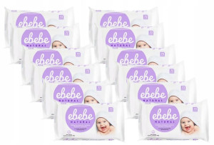 Ebebe Chusteczki Nawilżane Dla Dzieci 72szt X12