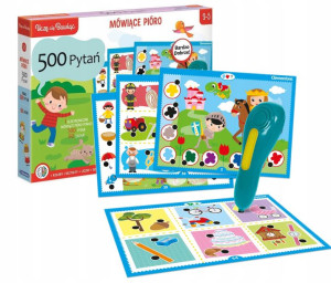 Clementoni Mówiące Pióro 500 Pytań 50651