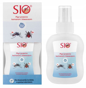 Sio Płyn Przeciw Komarom I Kleszczom 100 Ml