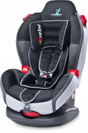 Caretero Fotelik  Samochodowy Sport Turbo  9-25kg Graphite