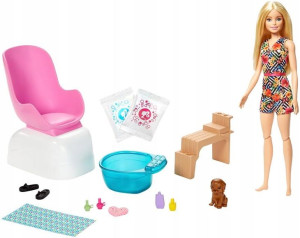 Mattel Barbie Mani-Pedi Spa Zestaw Do Zabawy GHN07