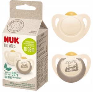Nuk Smoczek Lateksowy Uspokajający For Nature 18m+