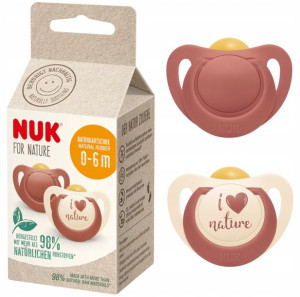 Nuk Smoczek Lateksowy Uspokajający For Nature 0-6m