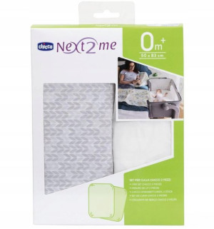 Chicco Prześcieradło Next2Me Magic 2szt Tricot 2810