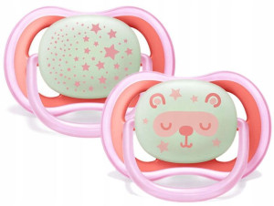 Avent Smoczek Ultra Air 6-18m Oddychający + Etui