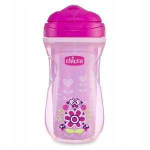 Chicco Kubek Niekapek Termiczny Twardy Ustnik +14m