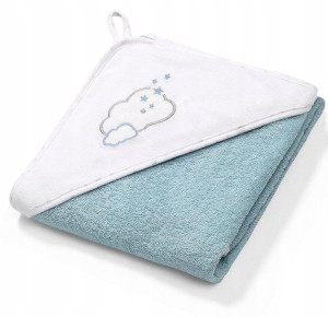 Babyono Okrycie Kąpielowe Ręcznik 100x100 Frotte