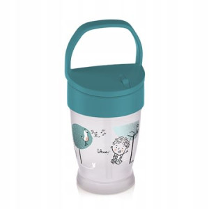 LOVI Kubek Ze Słomką JUNIOR Lovely 250 ml 35/354 Niebieski