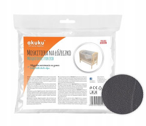 Akuku Moskitiera Uniwersalna Do Łóżeczka 0447