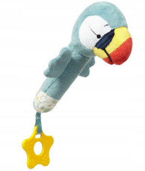BabyOno Piszczek z Gryzakiem TOUCAN TITI 1430