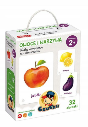 Czuczu Czu Czu Karty Obrazkowe Owoce I Warzywa 2+