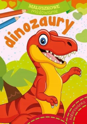 Maluszkowe Malowanie Kolorowanka Dinozaury