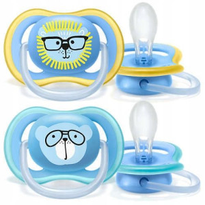 Avent Smoczek Ultra Air 18m+ Oddychający + Etui